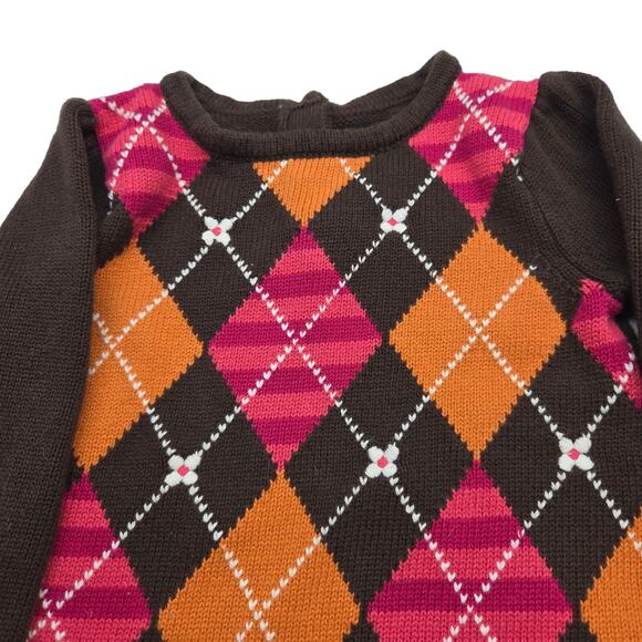Gymboree Brown Sweater Dress 18-24 Months 18 24 2T Toddler Infant Children Kids - Picture 2 of 6